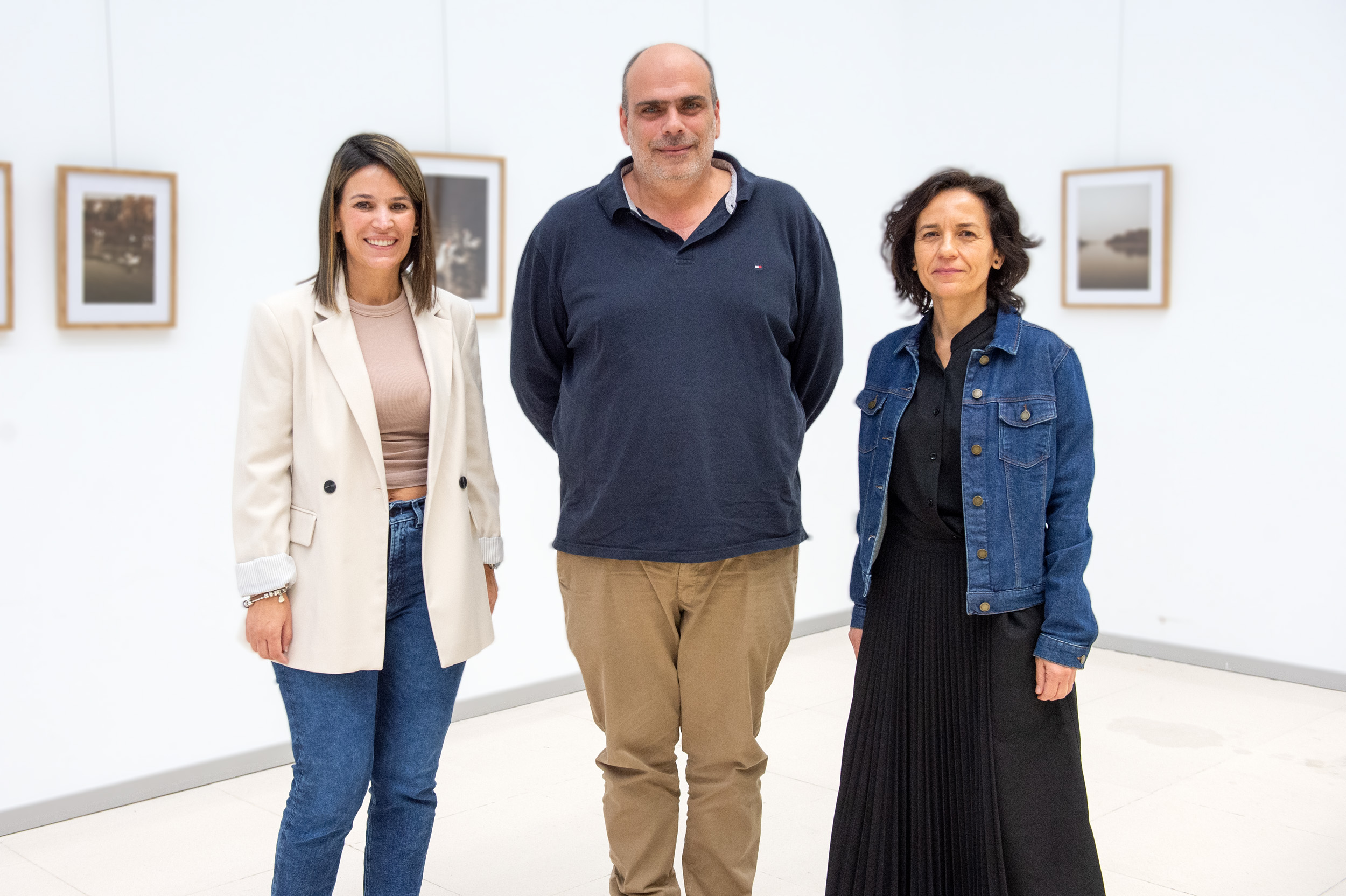 Vanesa Soto, Antonio Oliviero y Ángela Brocalero 