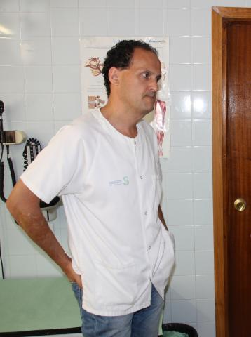 Victor José Morales, médico del centro de salud número 1 de Alcázar de San Juan