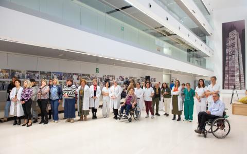 Fundación ONCE trae al Hospital de Parapléjicos arte para todos con la exposición ‘El mundo fluye. Dos miradas sobre una misma realidad’